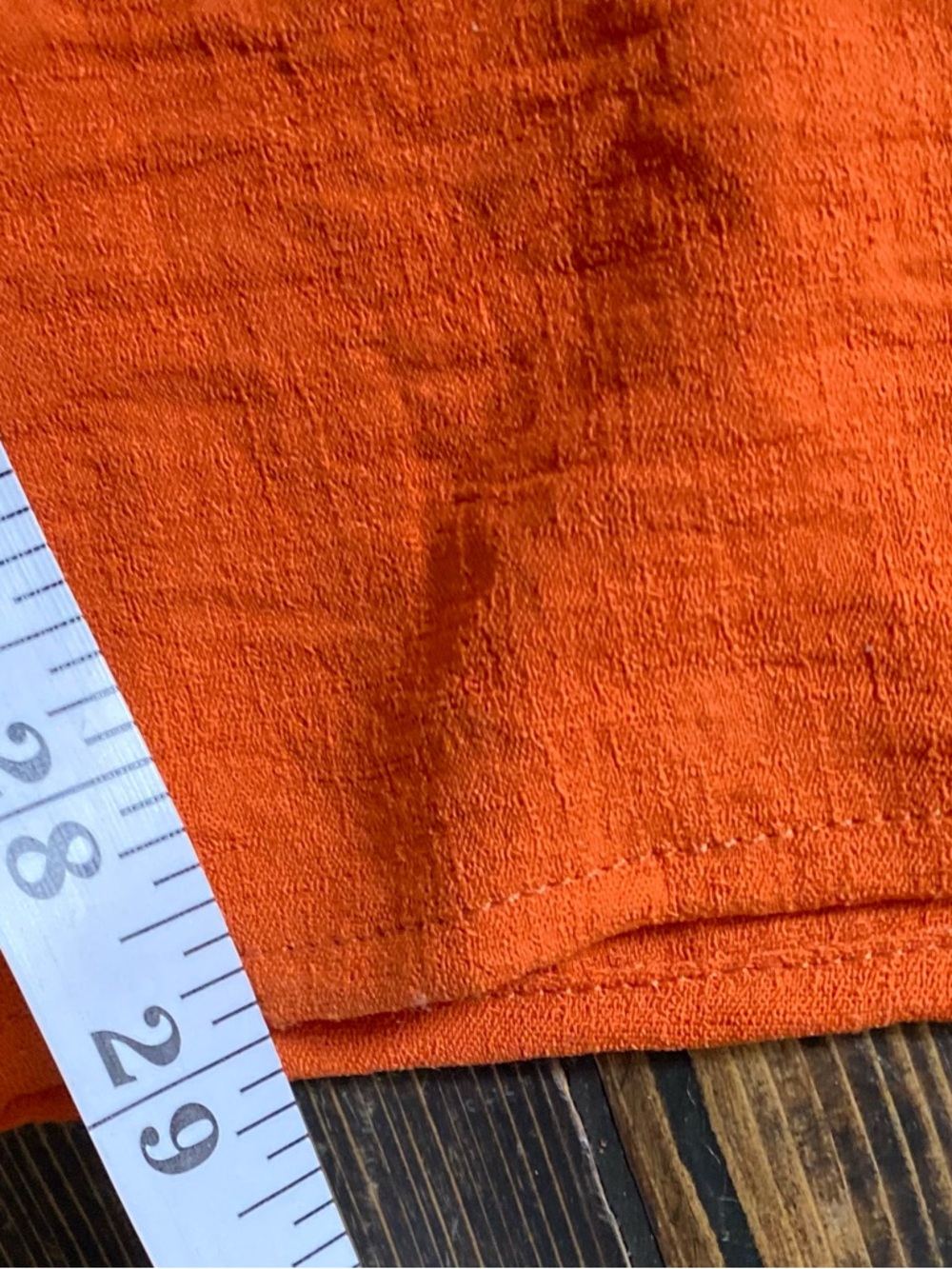 Women’s “Paper Crane” Orange Wide-Leg 2 piece Outfit Size Small - Picture 7 of 7